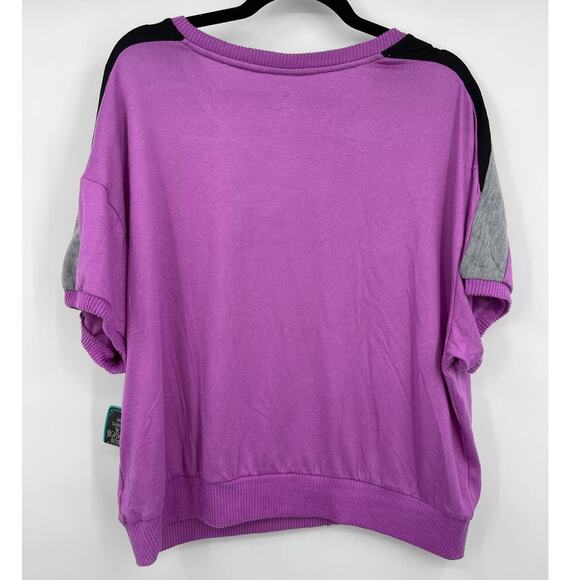 Disney The Nightmare Before Christmas Purple Tee Sleep Shirt Top XL NEW - Picture 3 of 11